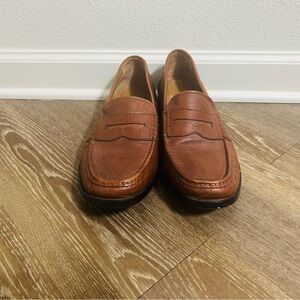 Classic Brown Leather Loafers